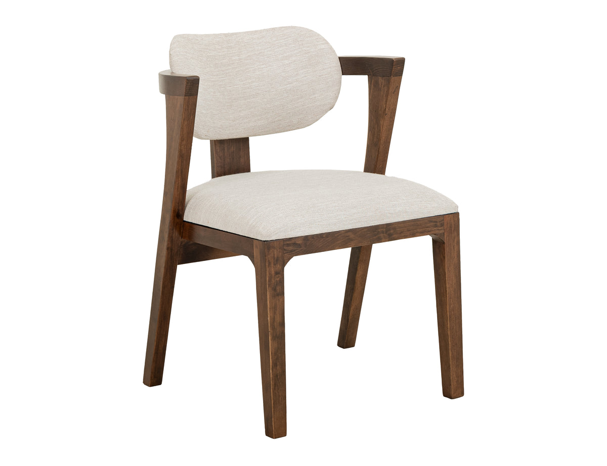 Zaphiro Upholstered Chair, Brown - IFD5951CHUIV