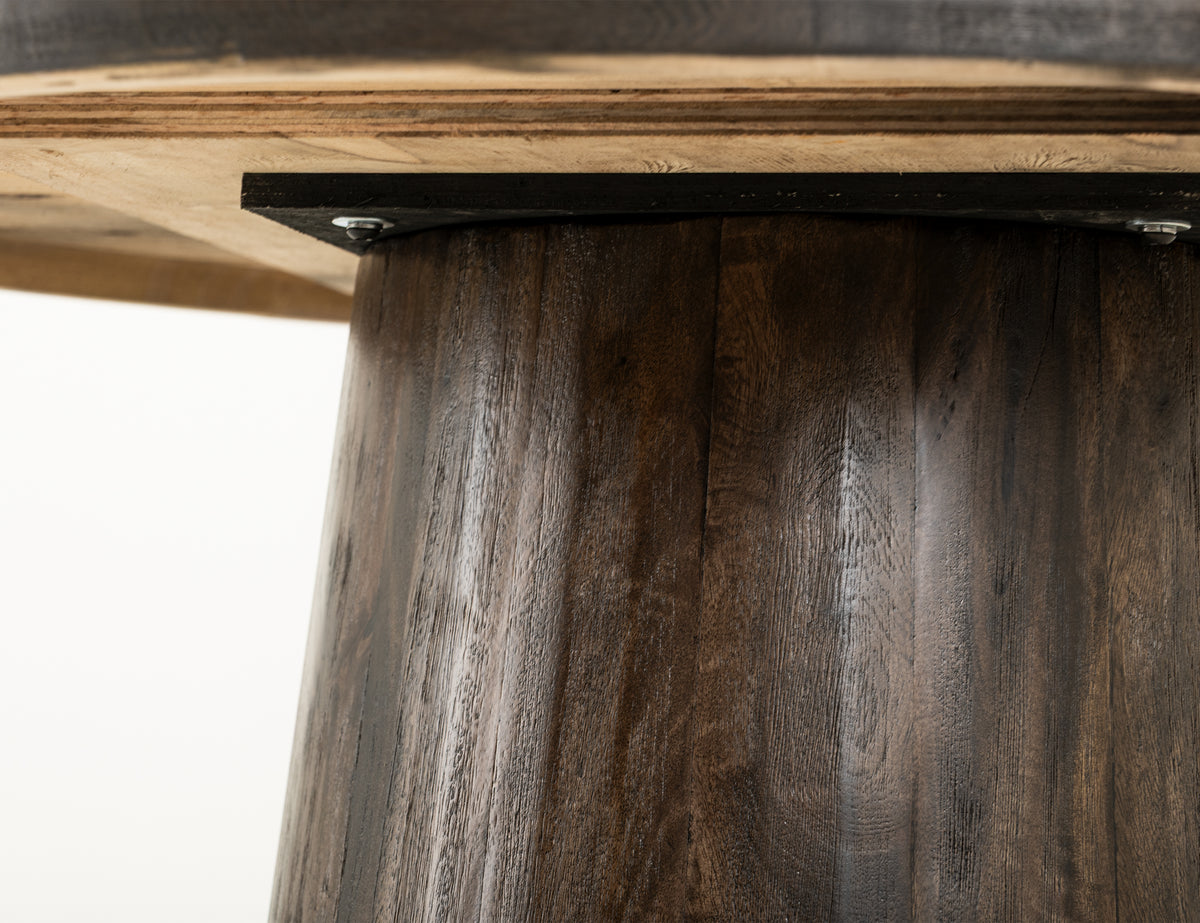 Black Balam Bistro Table, Black, Base