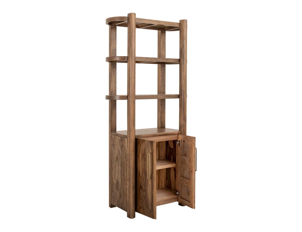 Balam Wall Unit with Electric Fireplace Insert