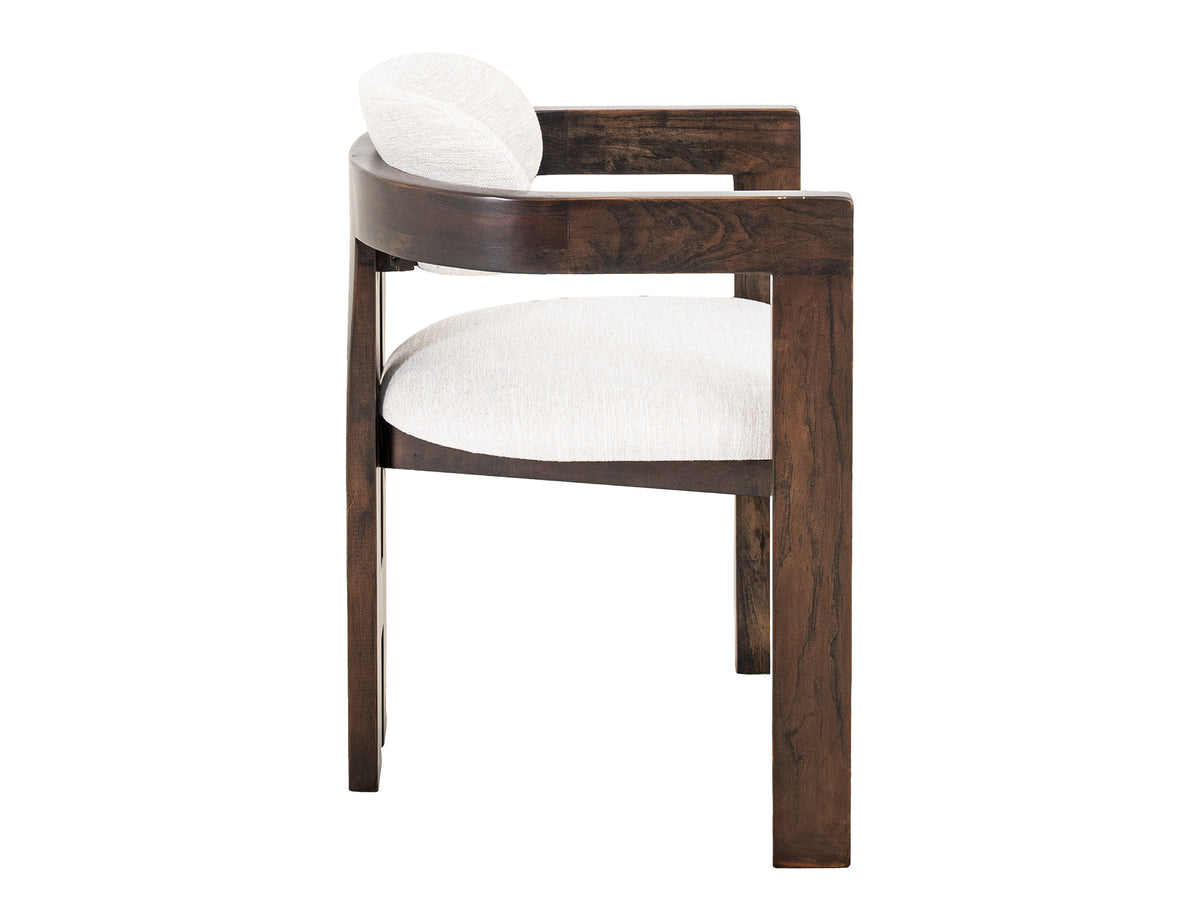 Raramuri Upholstered Chair, Black - IFD4852CHUIV