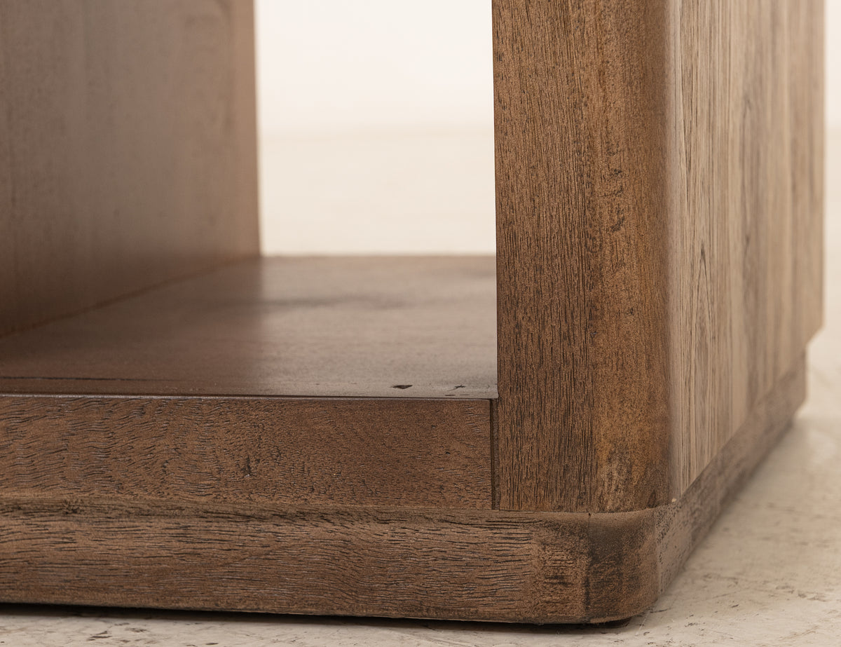 Balam Bathroom Vanity Base, Brown, 1 Door & 1 Shelf Bathroom Server Base (sink and faucets are not included)