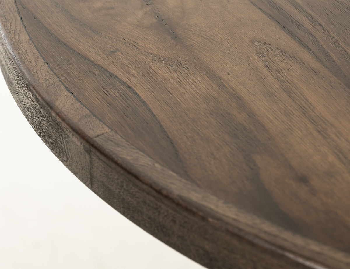 Black Balam Bistro Table, Black, Top