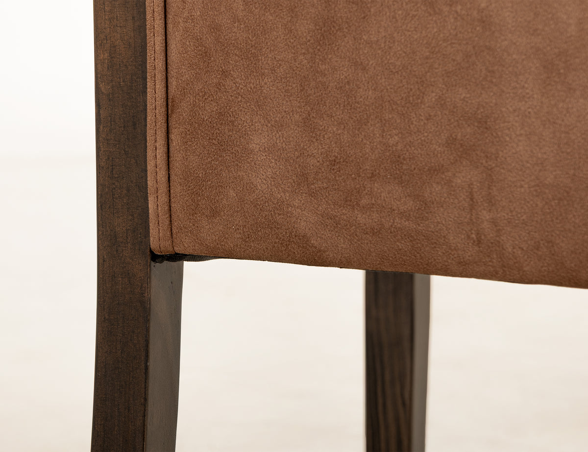 Raramuri Upholstered Chair, Black, Poly Suede - IFD4851CHUBN