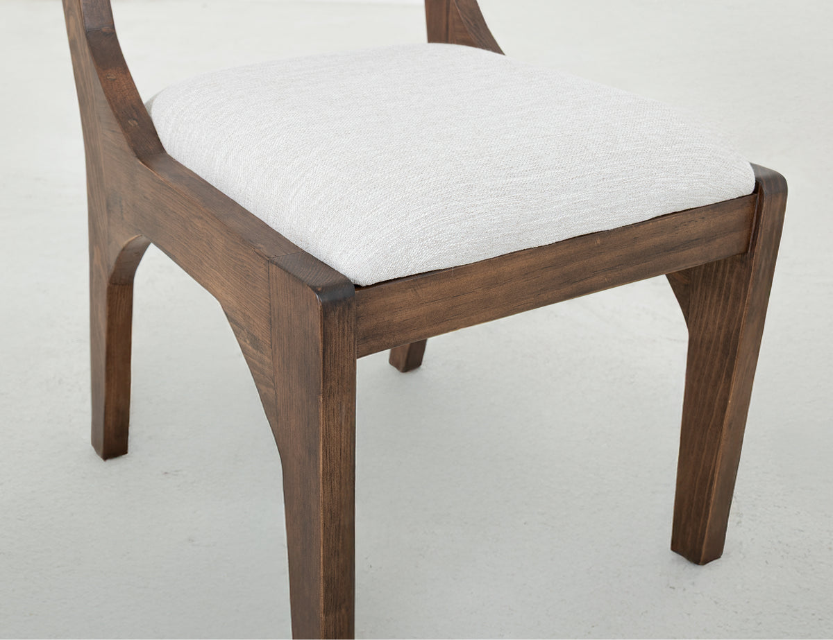 Zaphiro Upholstered Chair, Brown - IFD5952CHUIV