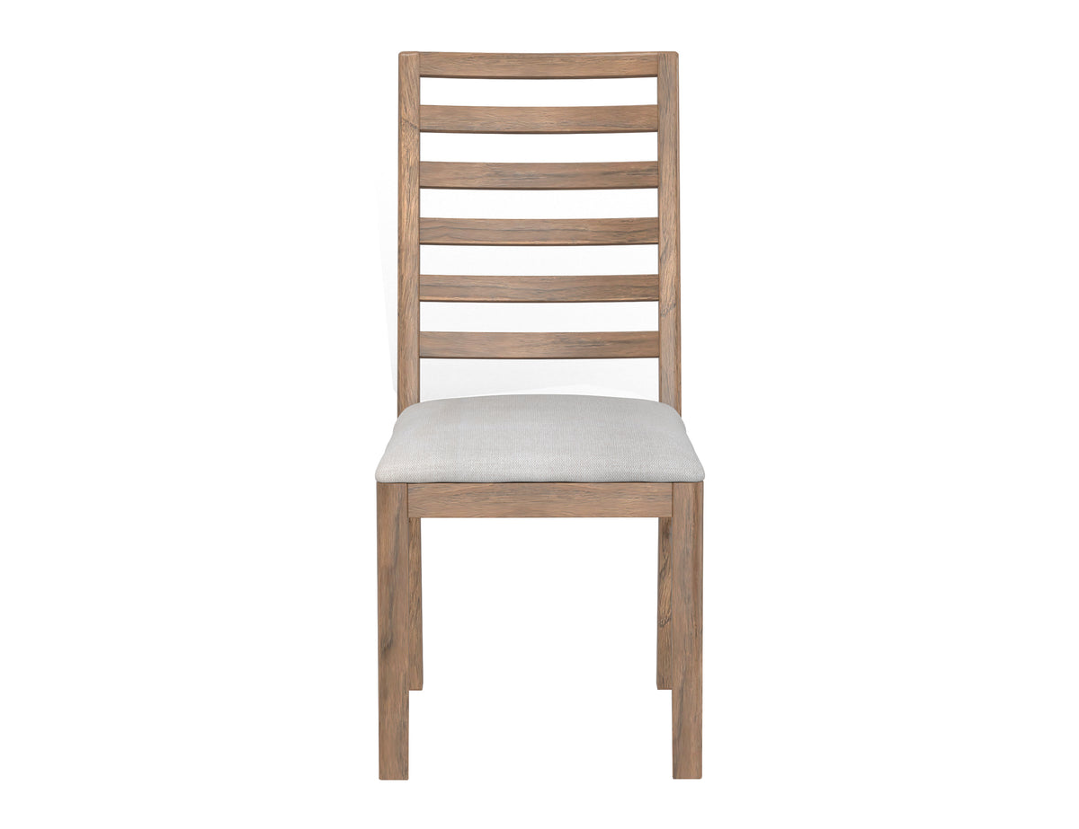Balam Chair, Brown, Wooden - IFD4224CHR