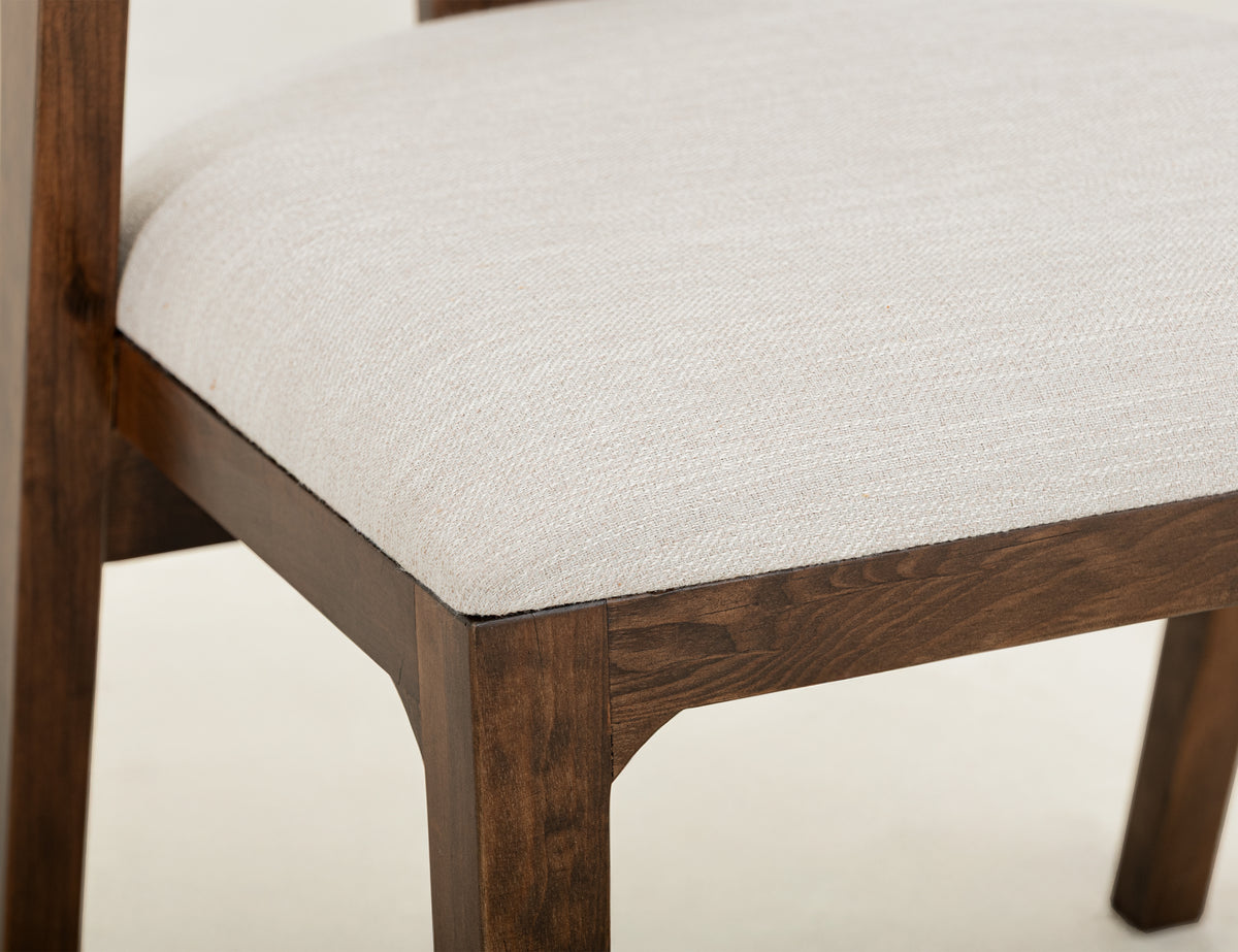 Zaphiro Upholstered Chair, Brown - IFD5951CHUIV