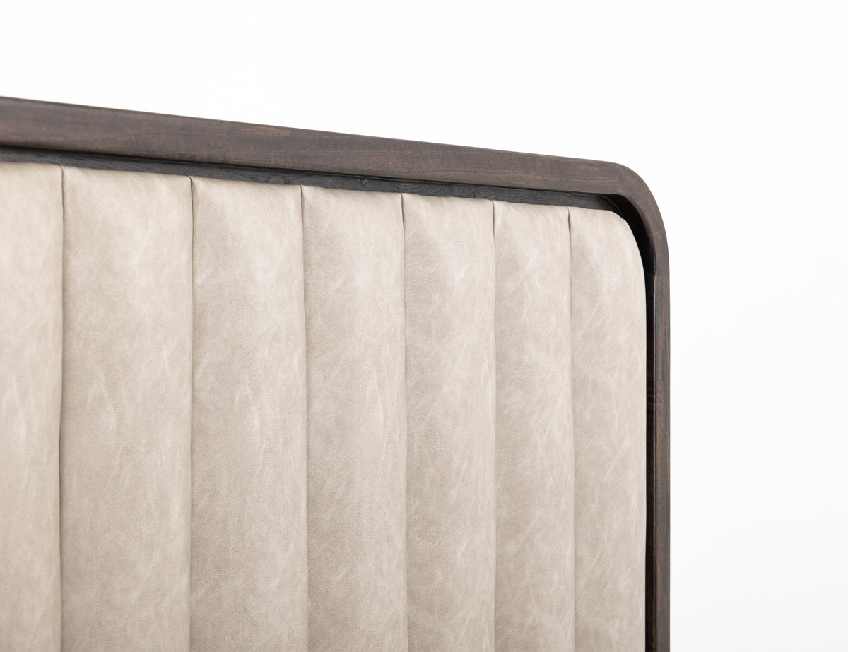Dark Mezquite Headboard, Black, 6/0