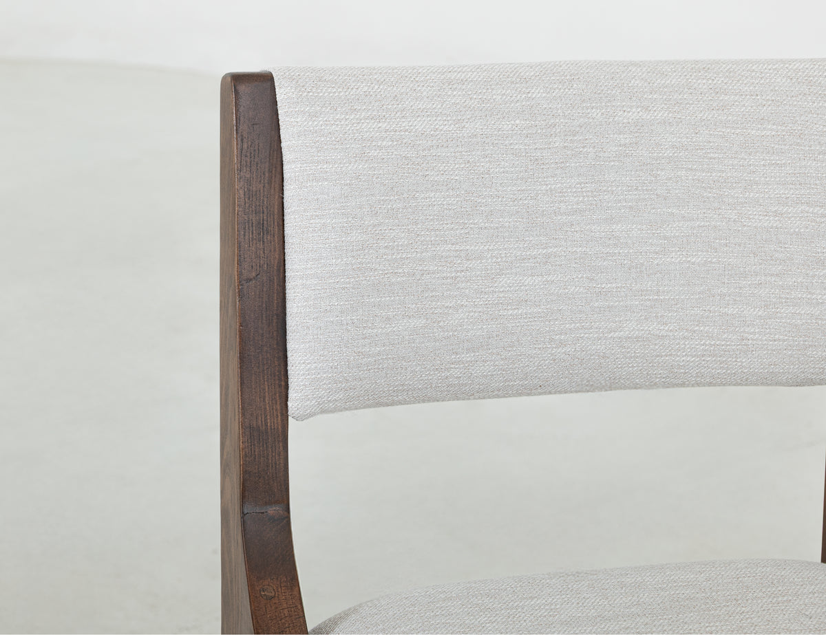 Zaphiro Upholstered Chair, Brown - IFD5952CHUIV