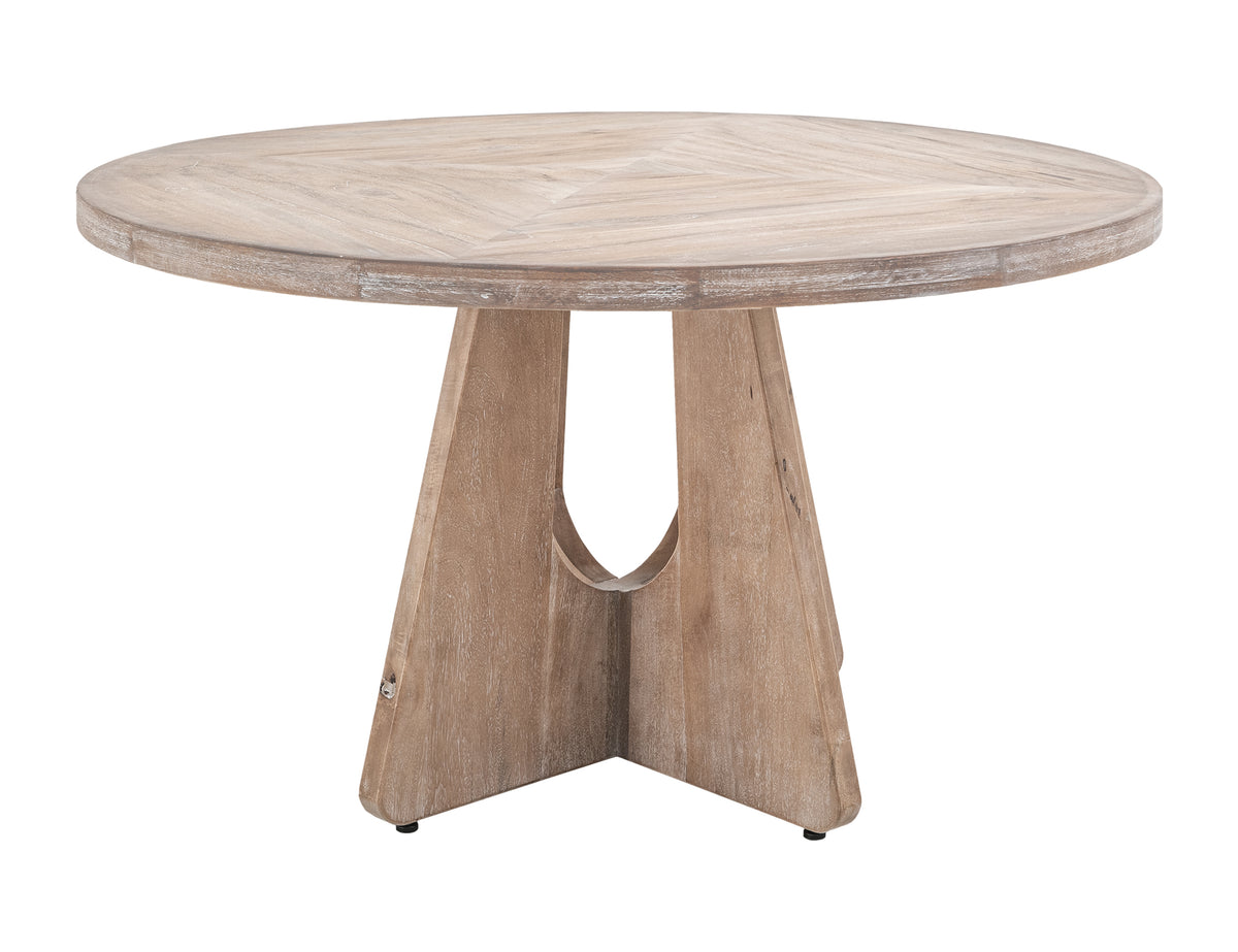 White Balam Round Table, White, top