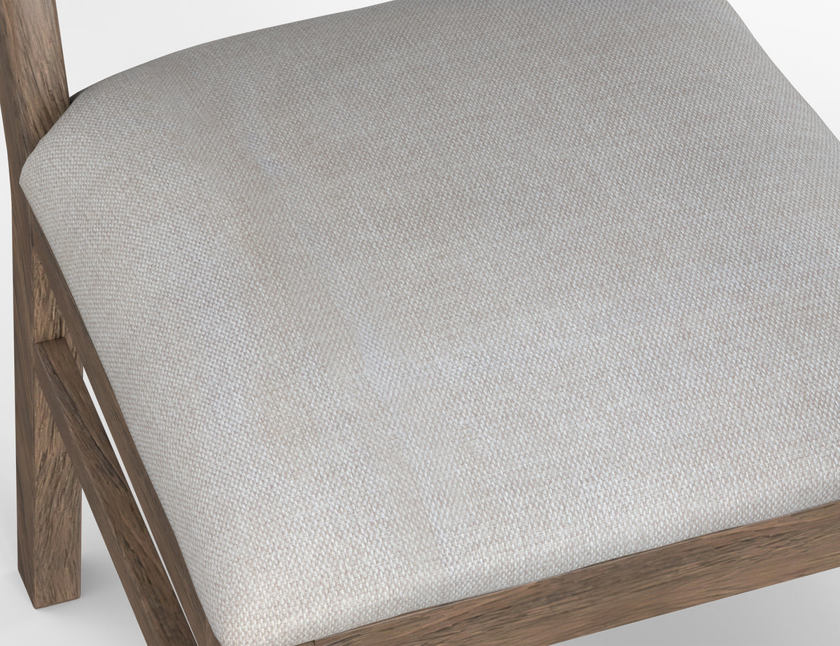 Balam Chair, Brown, Wooden - IFD4224CHR