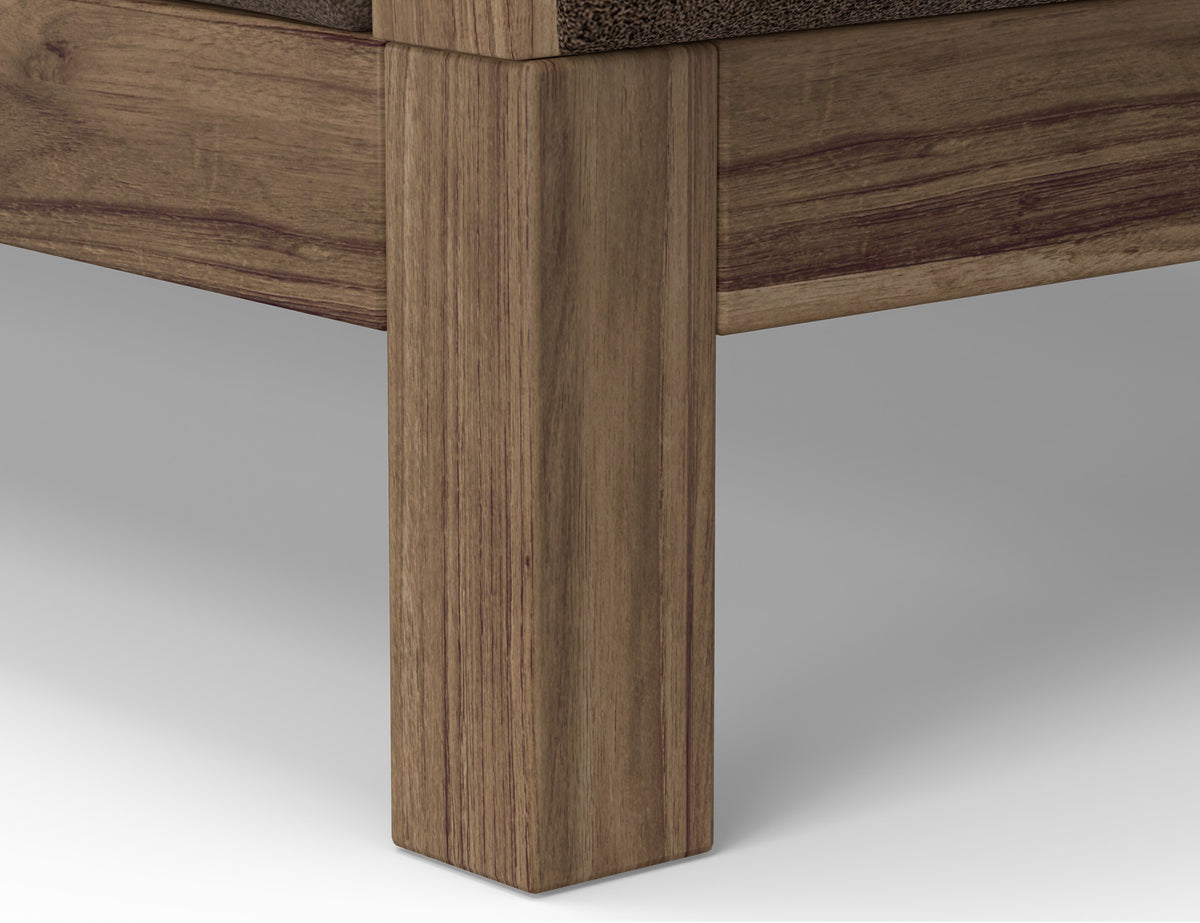 Sedona Sofa, Brown, Wooden Frame & Base - IUP966-SOF-212