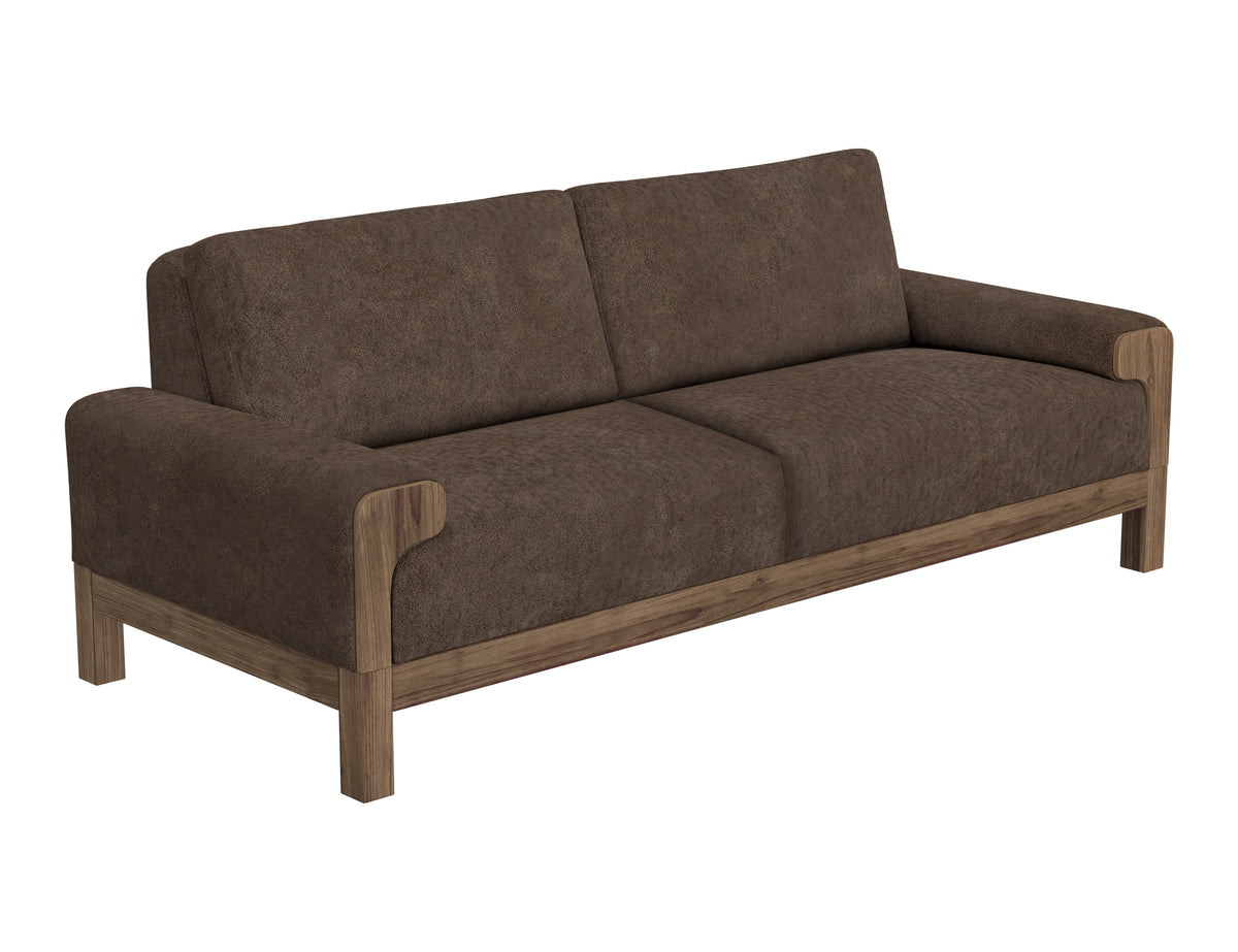 Sedona Sofa, Brown, Wooden Frame & Base - IUP966-SOF-212