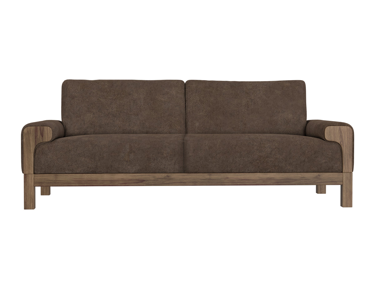 Sedona Sofa, Brown, Wooden Frame & Base - IUP966-SOF-212