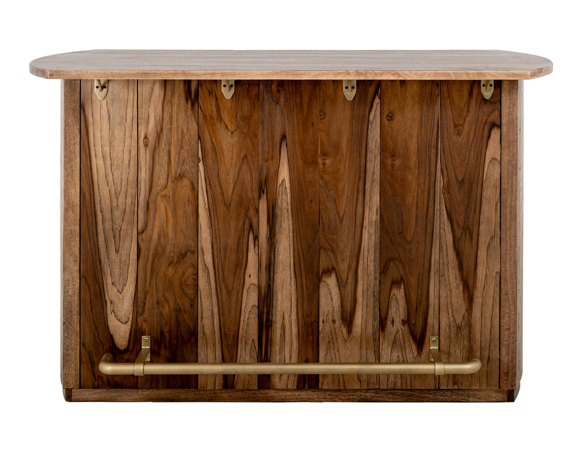 Balam Bar, Brown, 1 Drawer & 2 Door