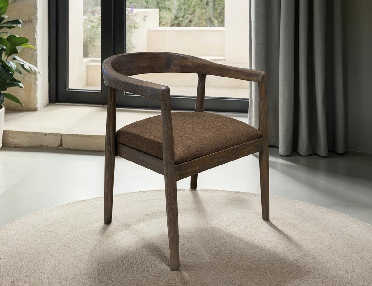 Natural Teca Chair, Brown, Wooden - Pine