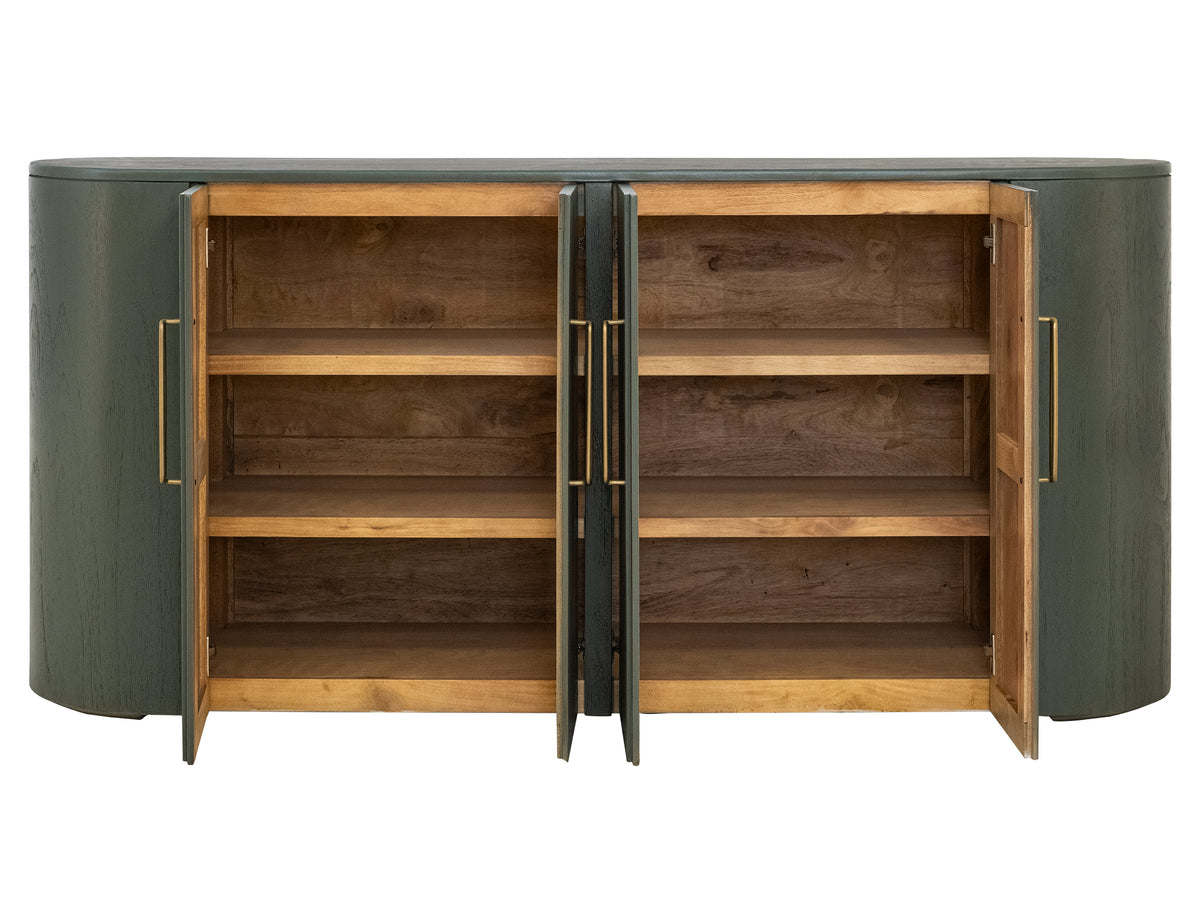 Balam Console, Green, 4 Door
