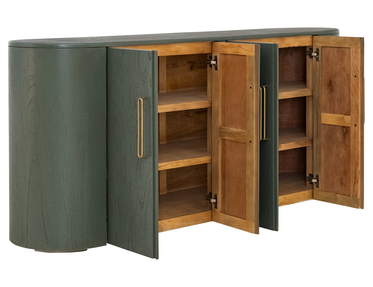 Balam Console, Green, 4 Door
