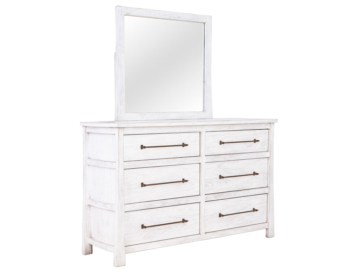 White Roots Mirror