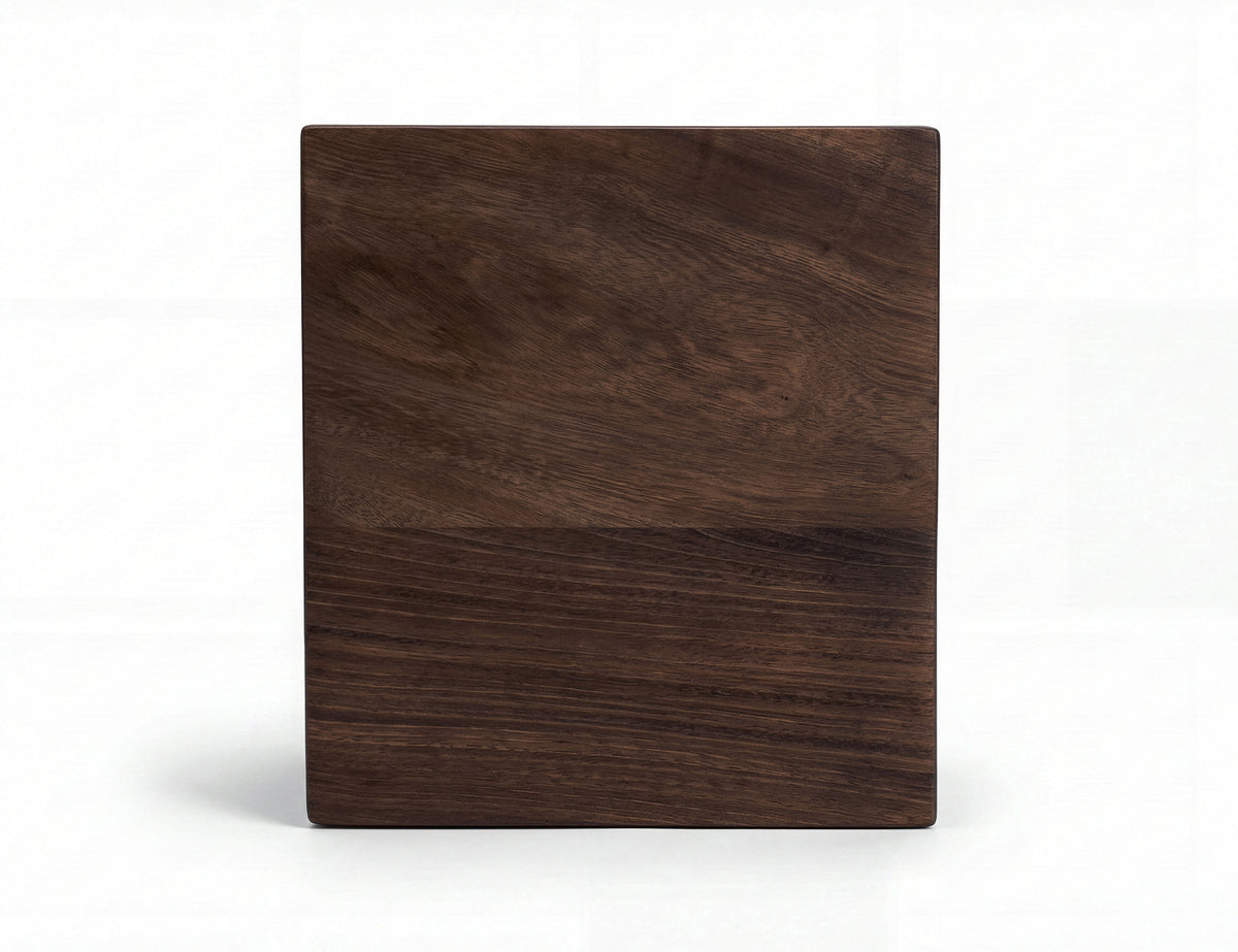 Zaphiro Chairside Table, Brown - Parota