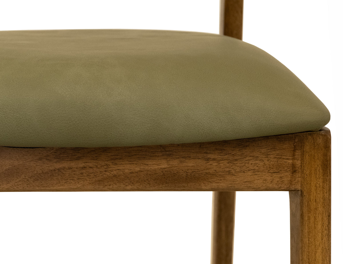 Silver Barstool, Brown, 24"