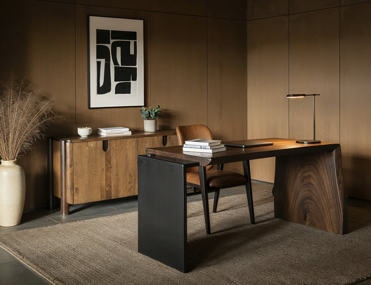 Forge Desk, Brown