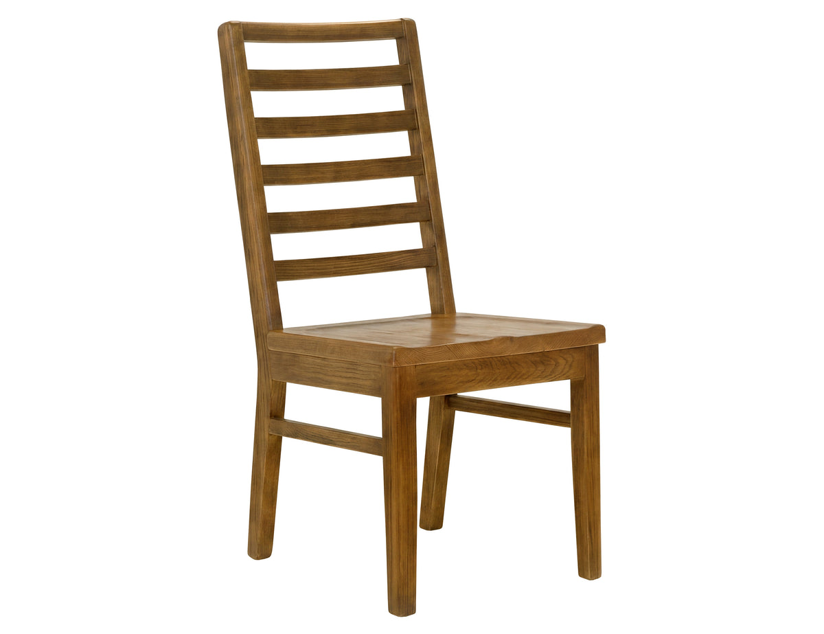 Balam Chair, Brown, Wooden - IFD4226CHR