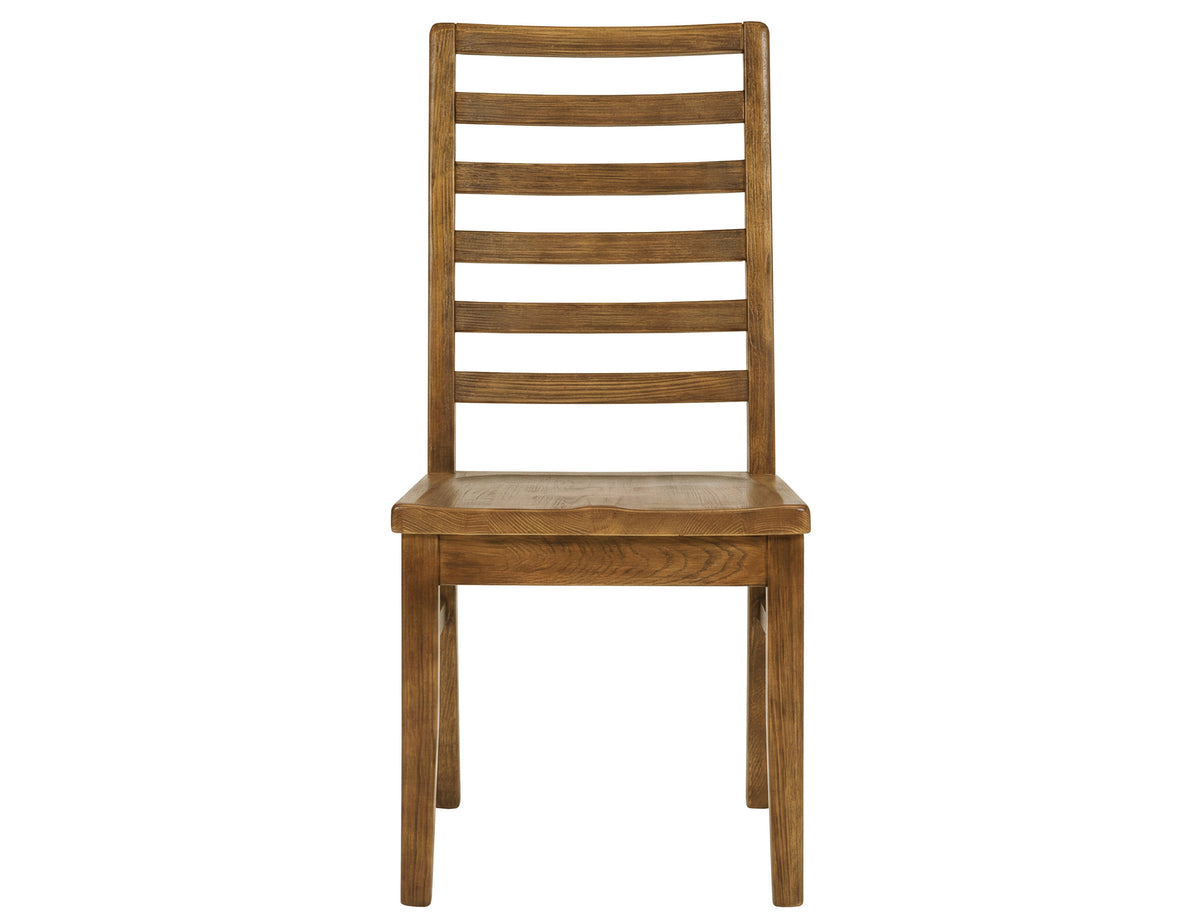 Balam Chair, Brown, Wooden - IFD4226CHR