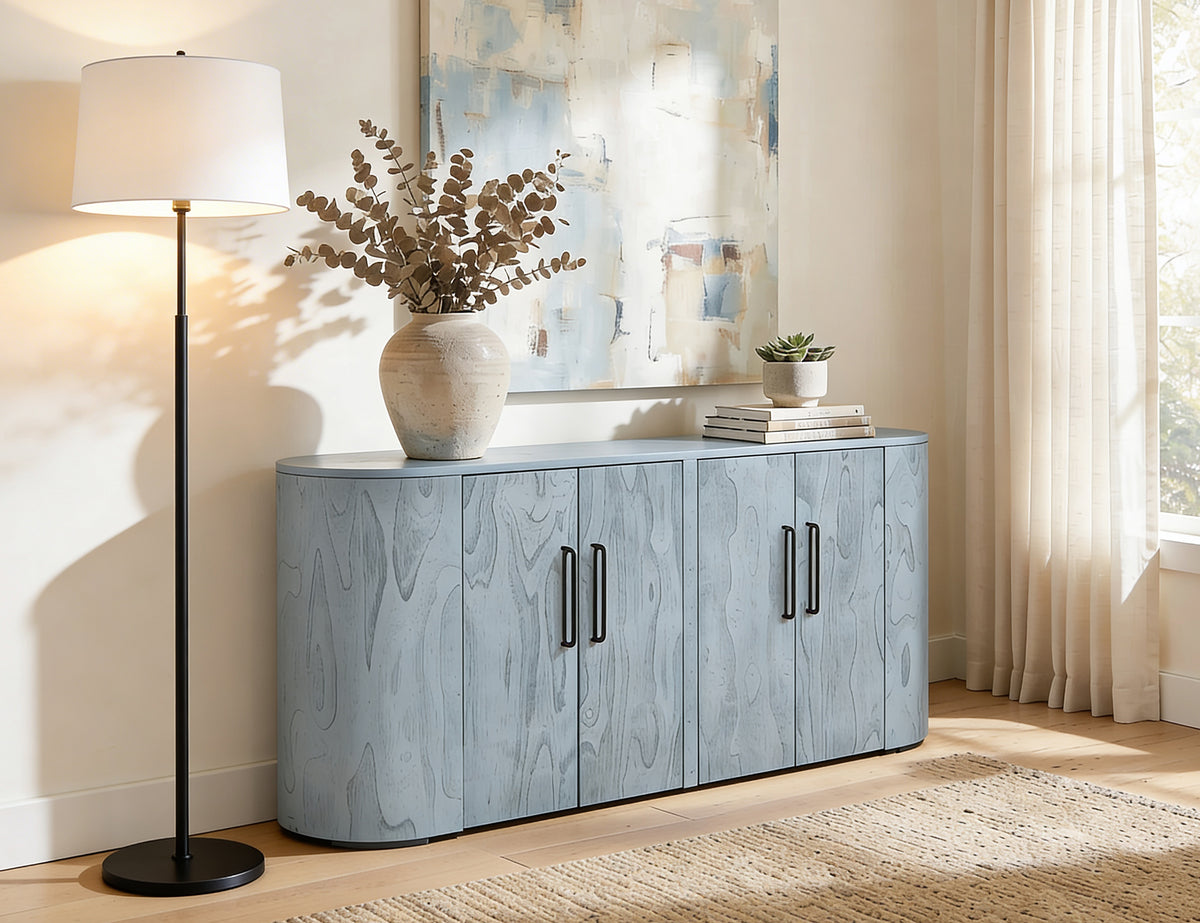 Balam Console, Blue, 4 Door