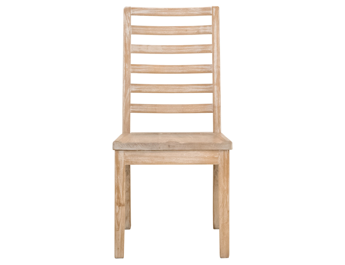 White Balam Chair, Ivory, Wooden