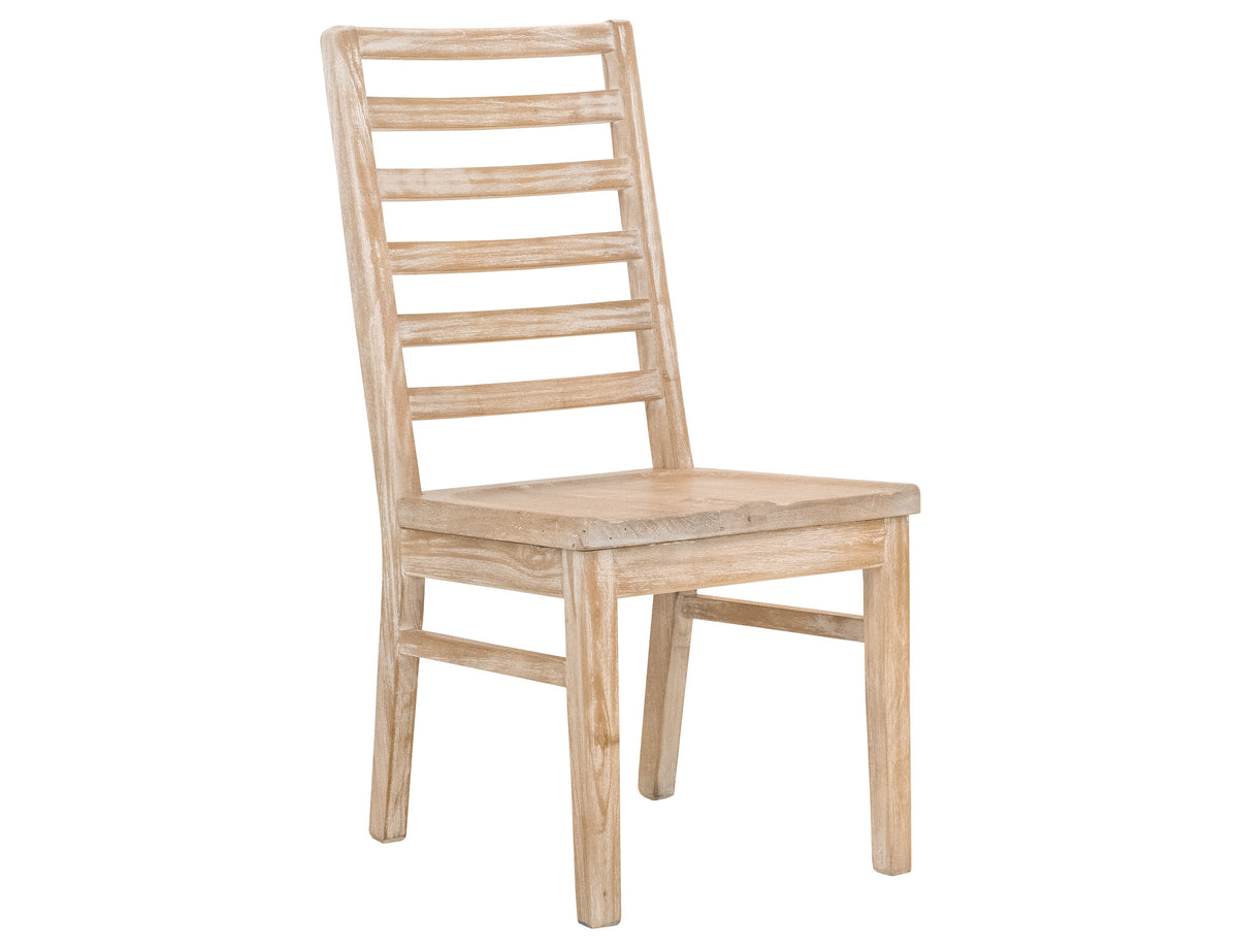 White Balam Chair, Ivory, Wooden