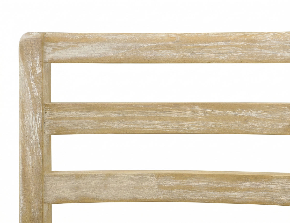 White Balam Chair, Ivory, Wooden