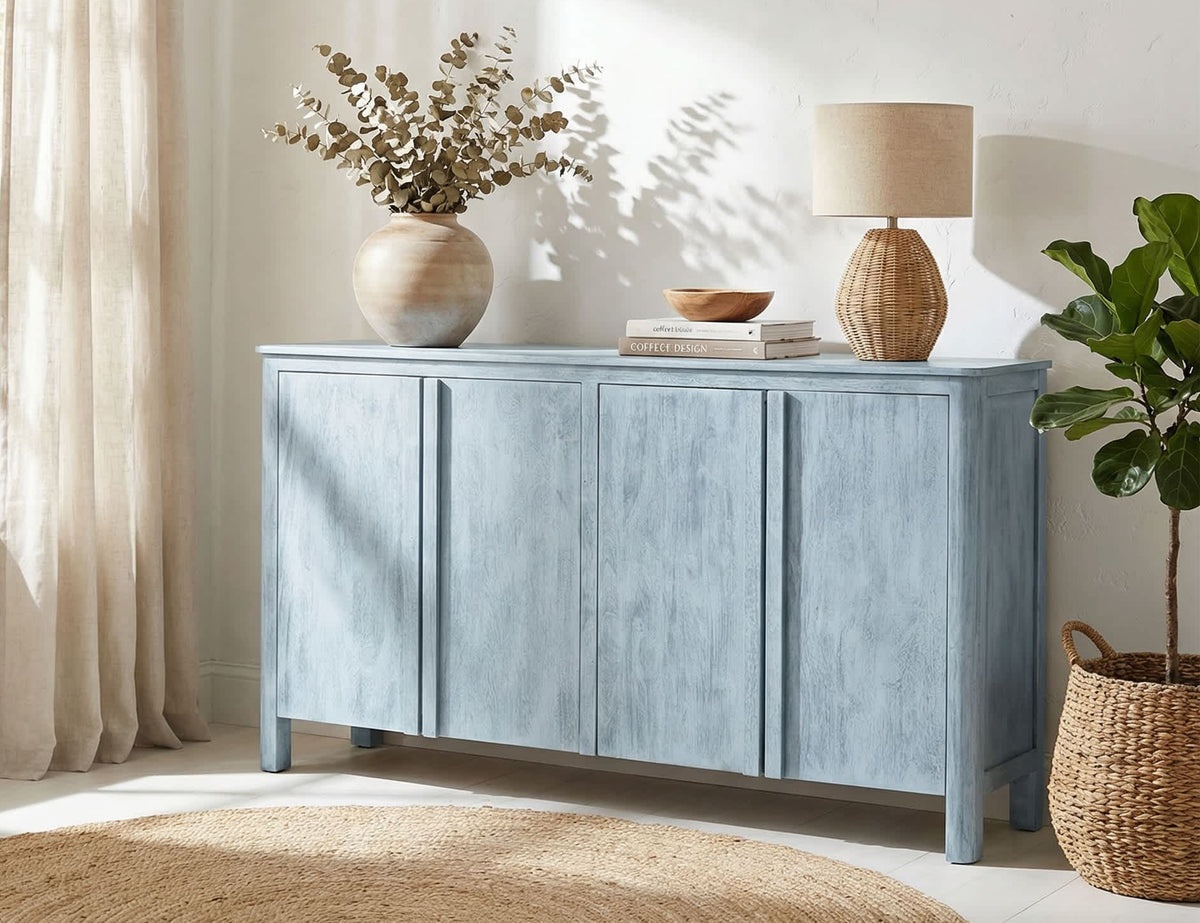 Xel-Ha Console, Blue, 4 Door