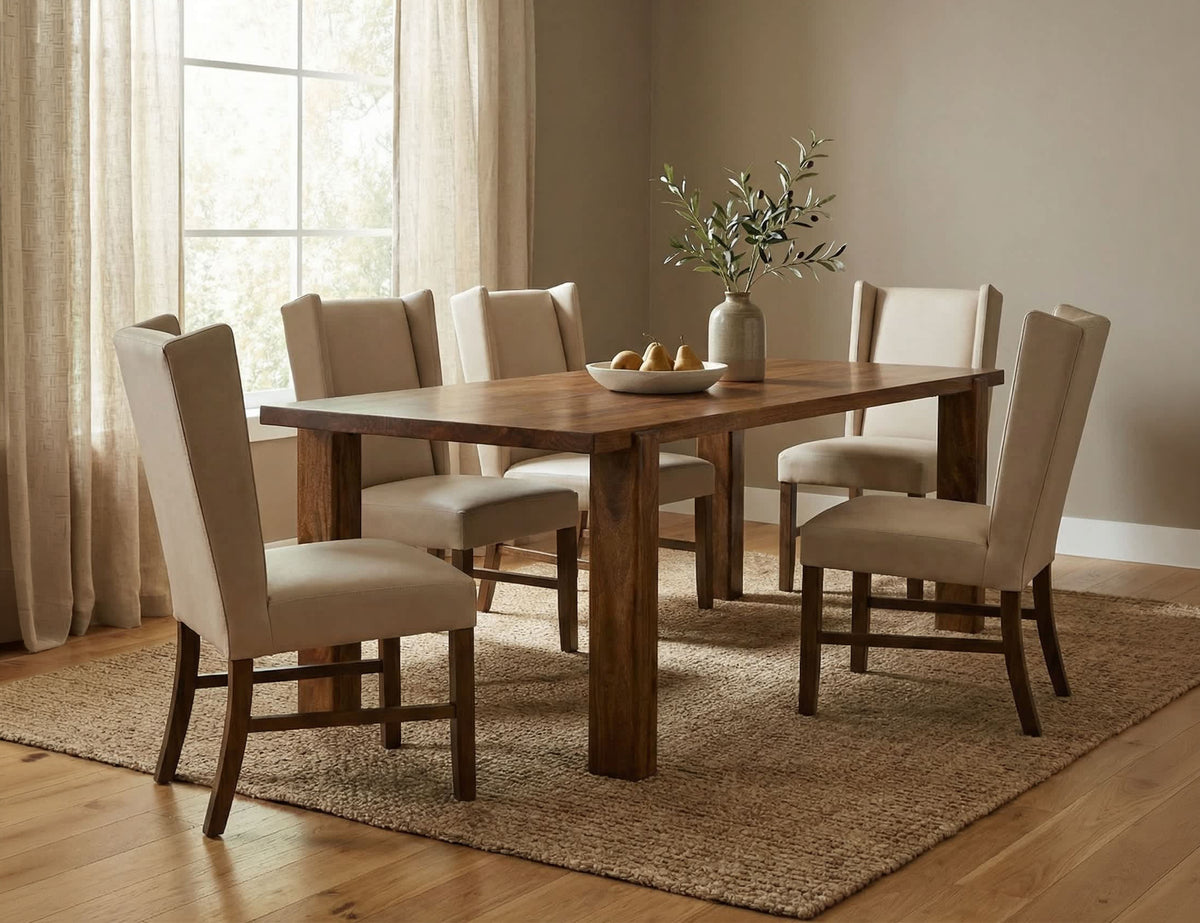 Silver Table, Brown, Base