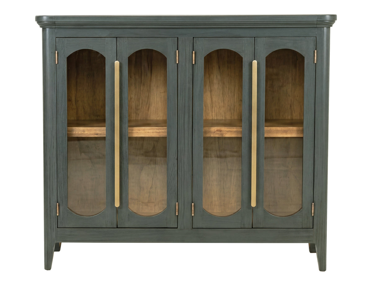 Brava Collection Console, Green, 4 Door