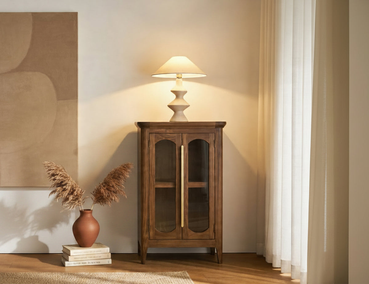 Brava Collection Console, Brown, 2 Door