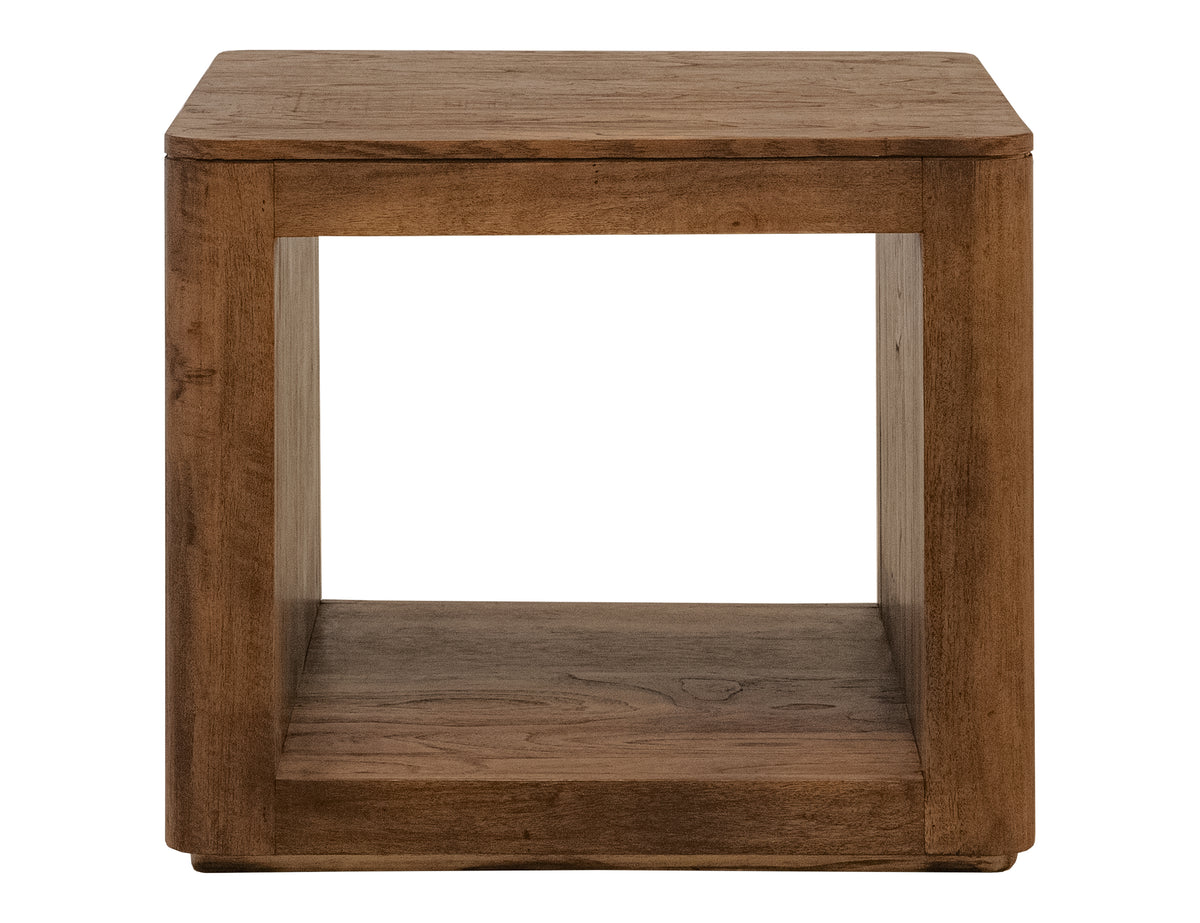 Balam End Table, Brown, 1 Shelf - IFD4223END