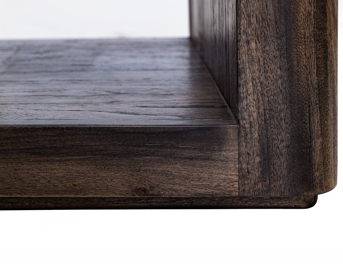 Black Balam Cocktail Table, Black, 1 Shelf - IFD4423CKT