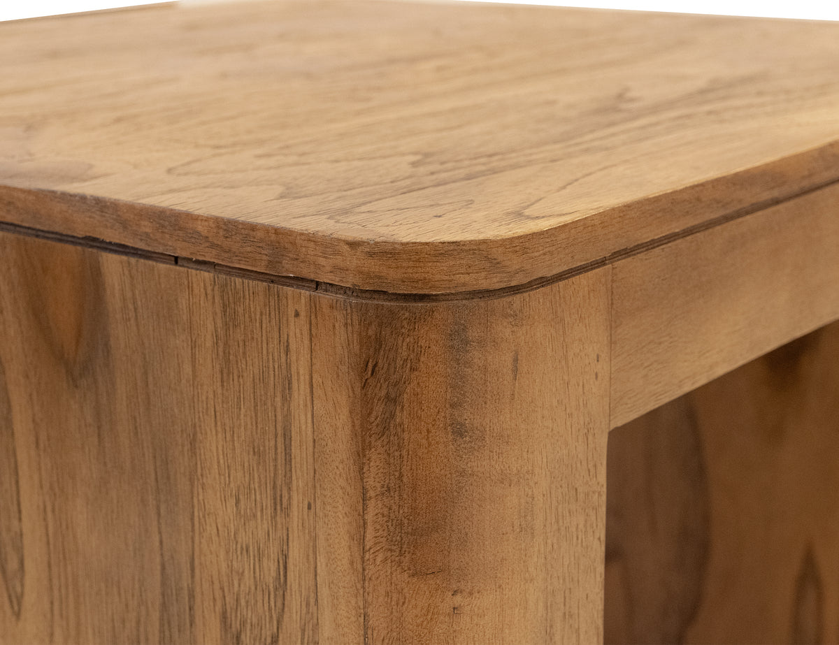 Balam End Table, Brown, 1 Shelf - IFD4223END