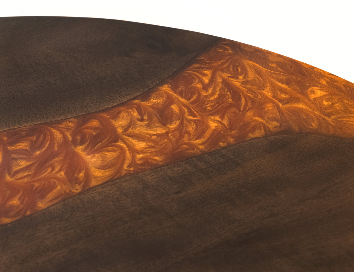 Raramuri Cocktail Table, Black - Mango & Resin
