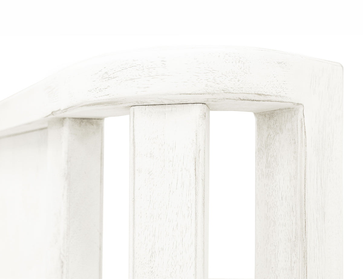 White Roots Headboard, 5/0 Queen