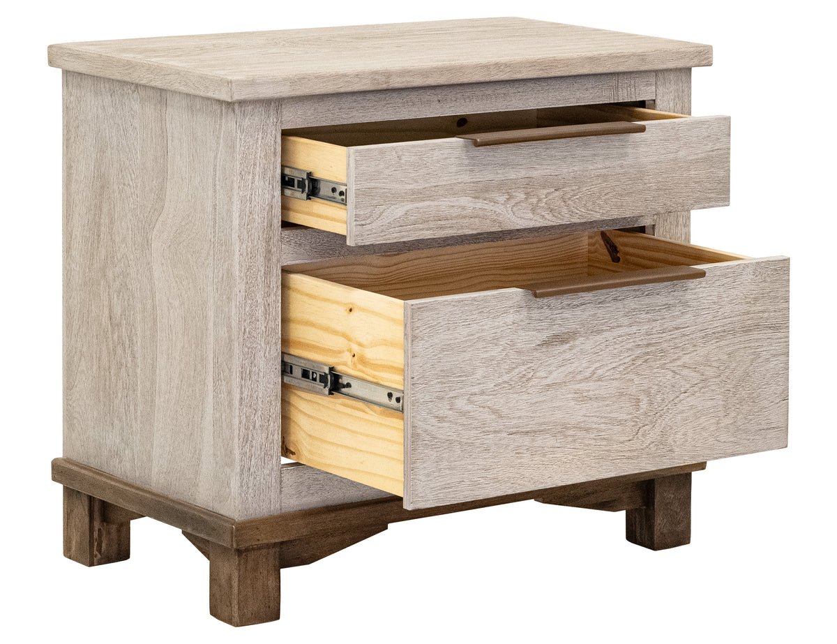 Golden Loft Nightstand, 2 Drawer