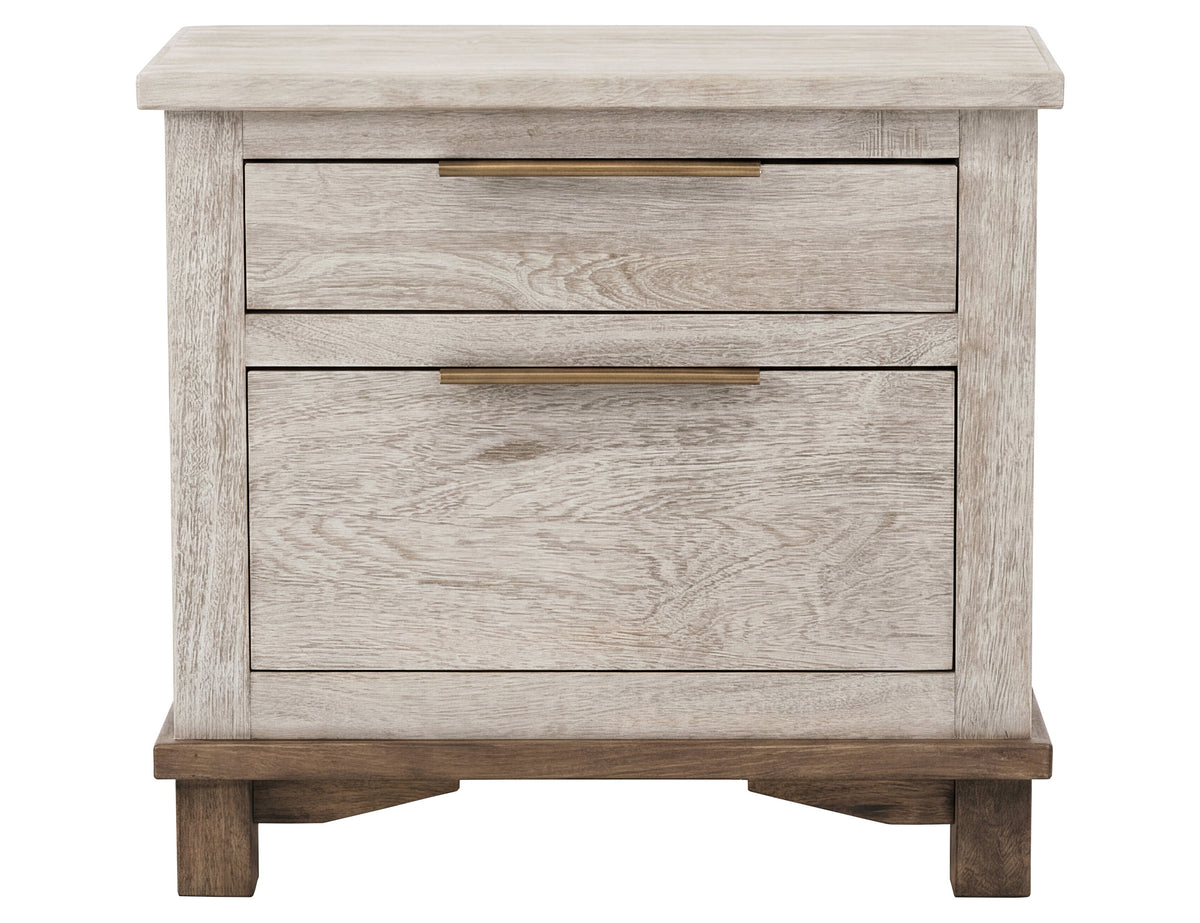 Golden Loft Nightstand, 2 Drawer