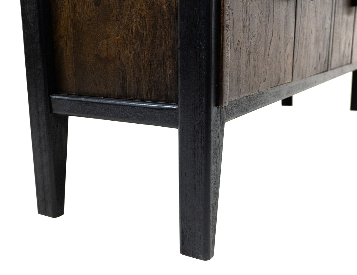Moka Console, Brown, 4 Door