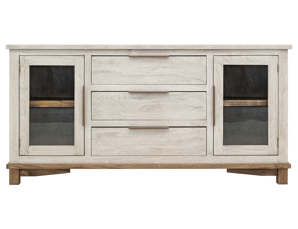 Golden Loft Buffet, 3 Drawer & 2 Door