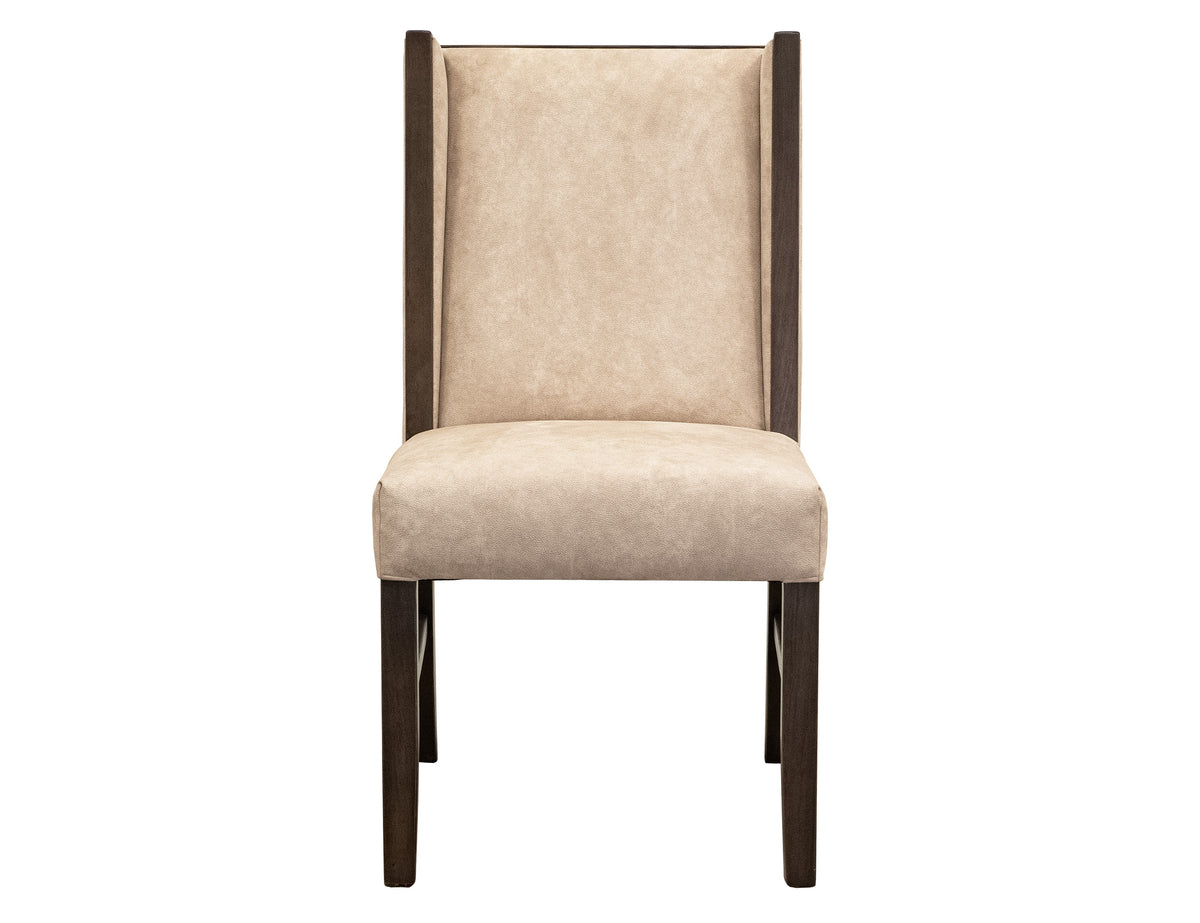 Forge Upholstered Chair, Ivory, Poly Suede - IFD5822CHU