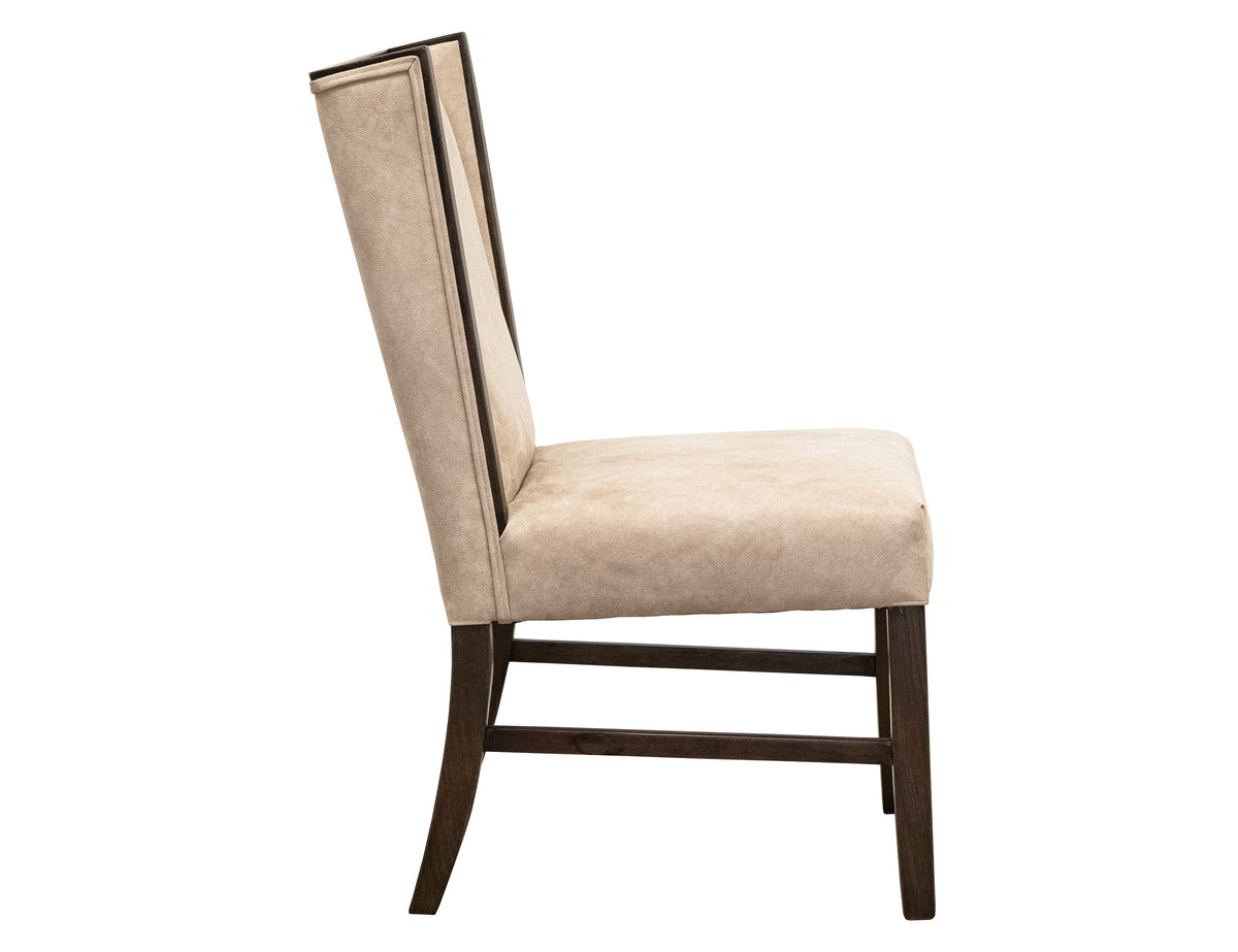 Forge Upholstered Chair, Ivory, Poly Suede - IFD5822CHU