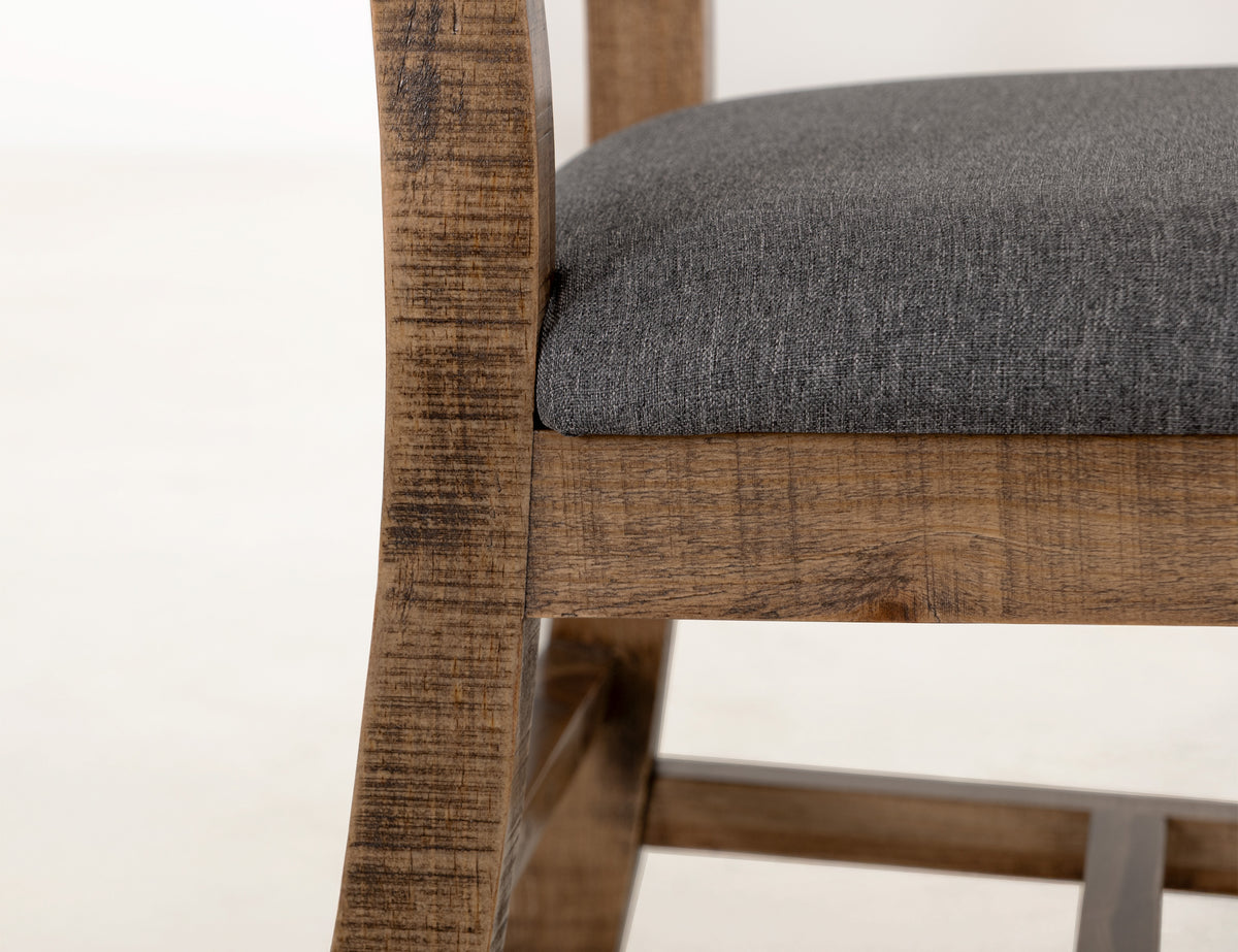 Loft Brown Chair, Multicolor, Wooden - IFD6552CHR