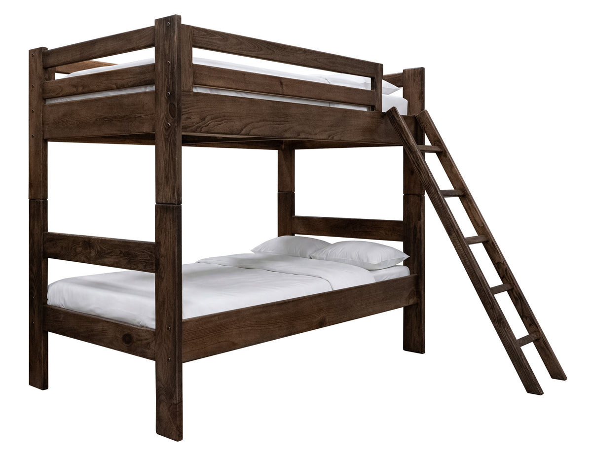 Forte Bunk Bed, Bottom Bunk Bed Twin-Size