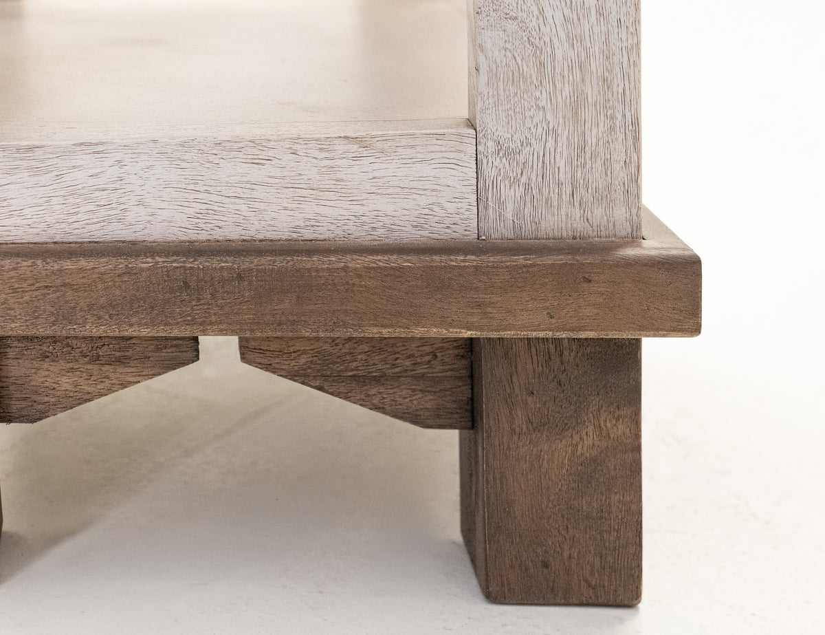 Golden Loft Chairside Table, 1 Drawer