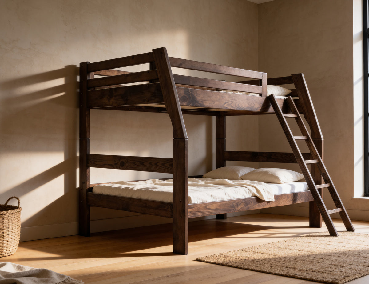 Forte Bunk Bed, Bottom Bunk Bed Full-Size